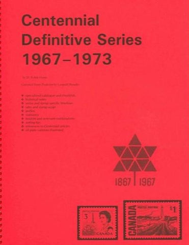 CENTENNIAL DEFINITIVE SERIES 1967-73  SPIRAL BOUND