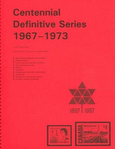 CENTENNIAL DEFINITIVE SERIES 1967-73  SPIRAL BOUND